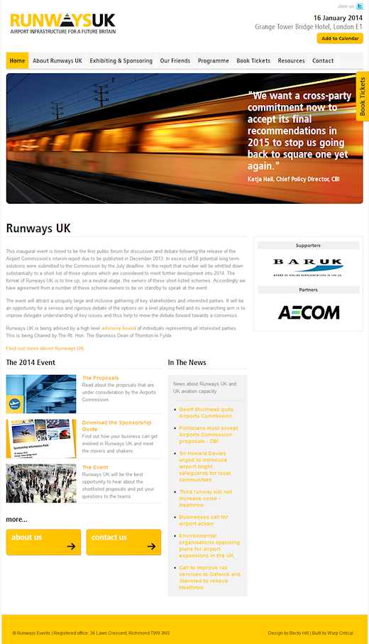 Runways UK: Airport Infrastructure for a Future Britain